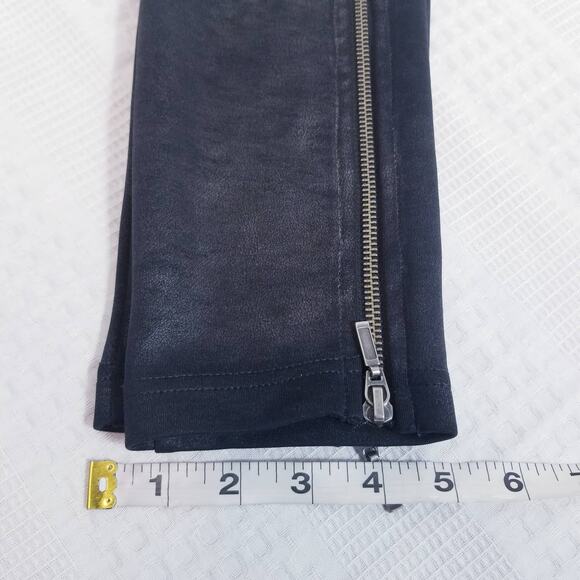 Free People Pull On Metallic Skinny Pants - Picture 8 of 11